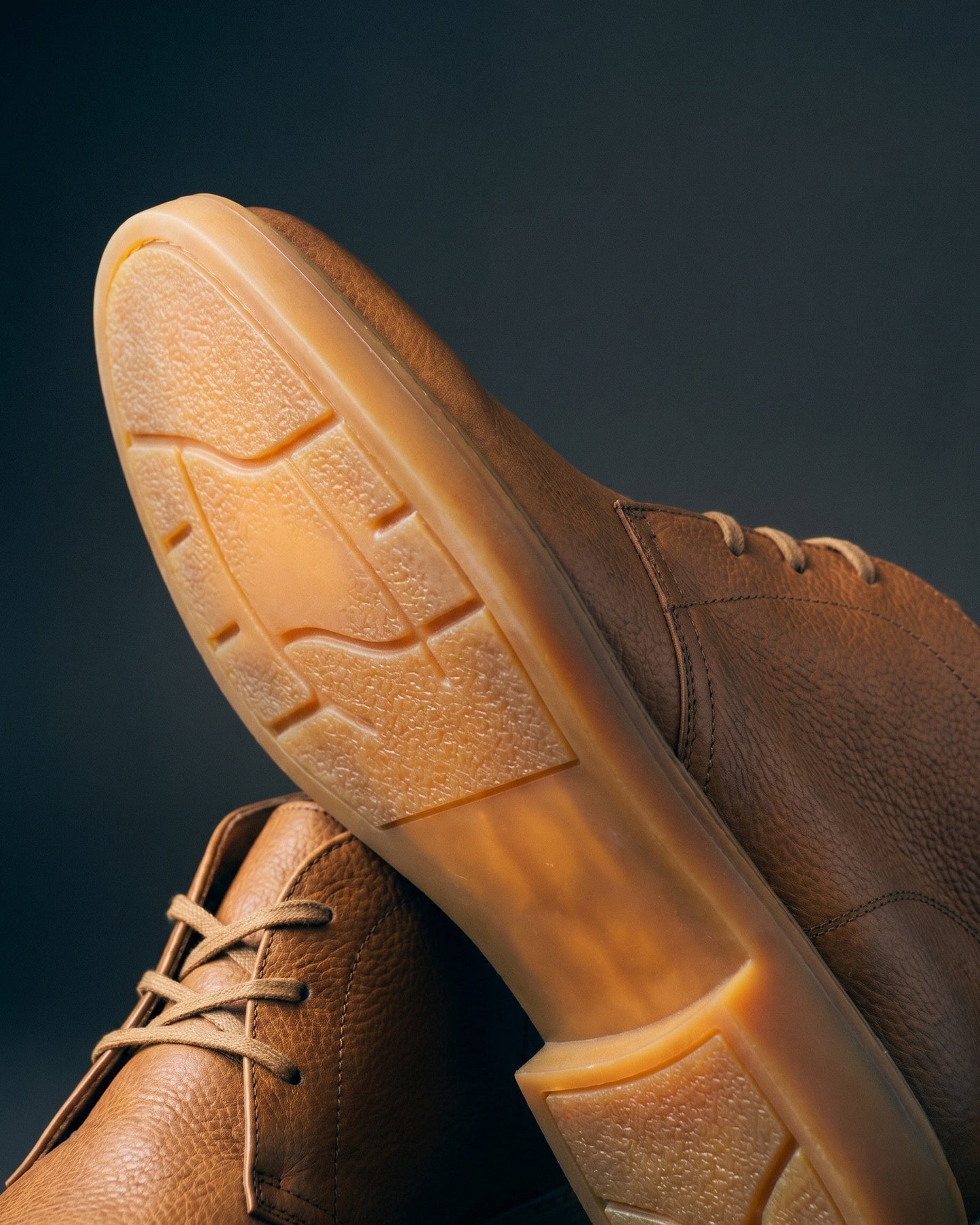 Camillo Pebbled Leather Chukka Boot